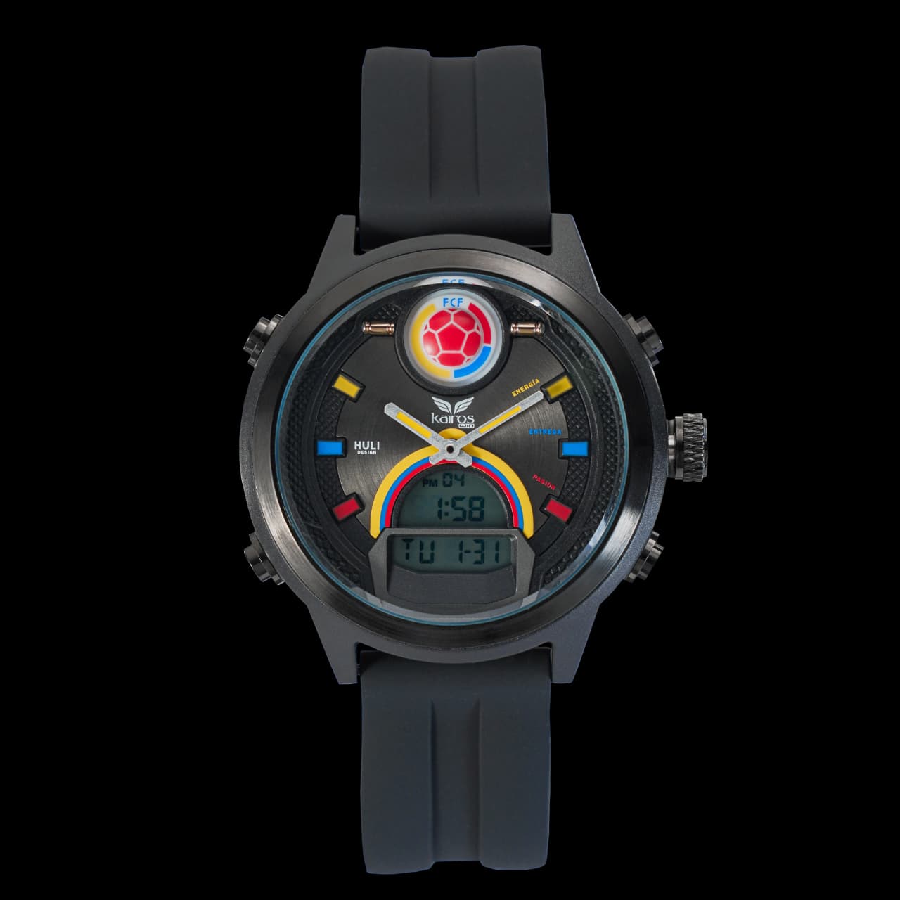 RELOJ OFICIAL SELECCIÓN COLOMBIA x KAIROS "HULI DESIGN"
