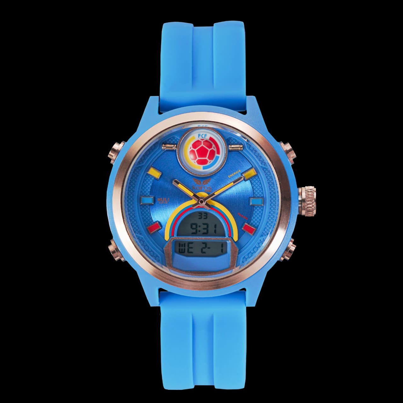 RELOJ OFICIAL SELECCIÓN COLOMBIA x KAIROS "HULI DESIGN"
