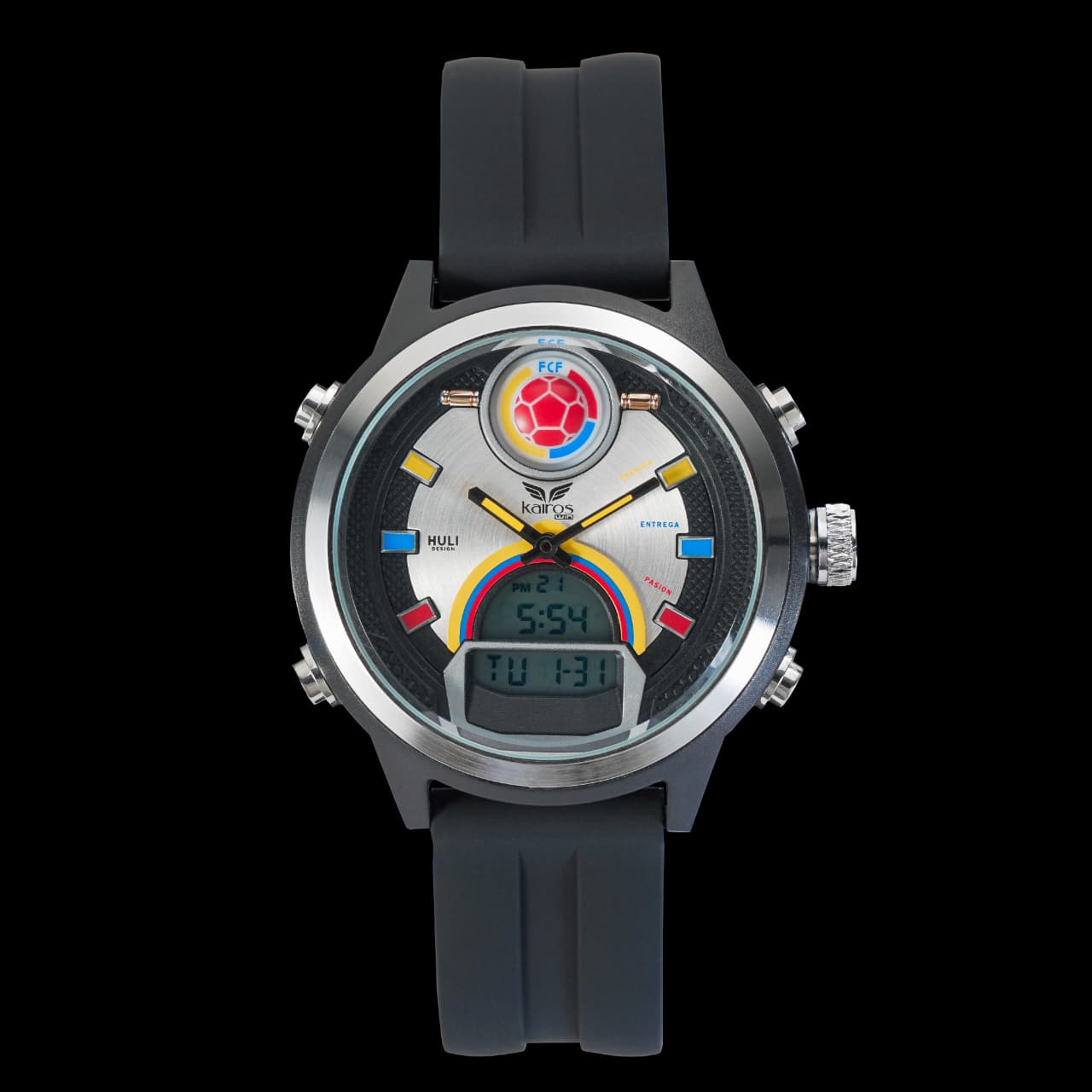 RELOJ OFICIAL SELECCIÓN COLOMBIA x KAIROS "HULI DESIGN"