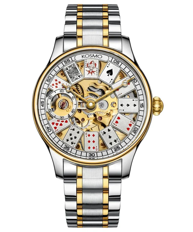 KOSMO POKER SKELETON AUTOMATIC – Serie Royal Edition