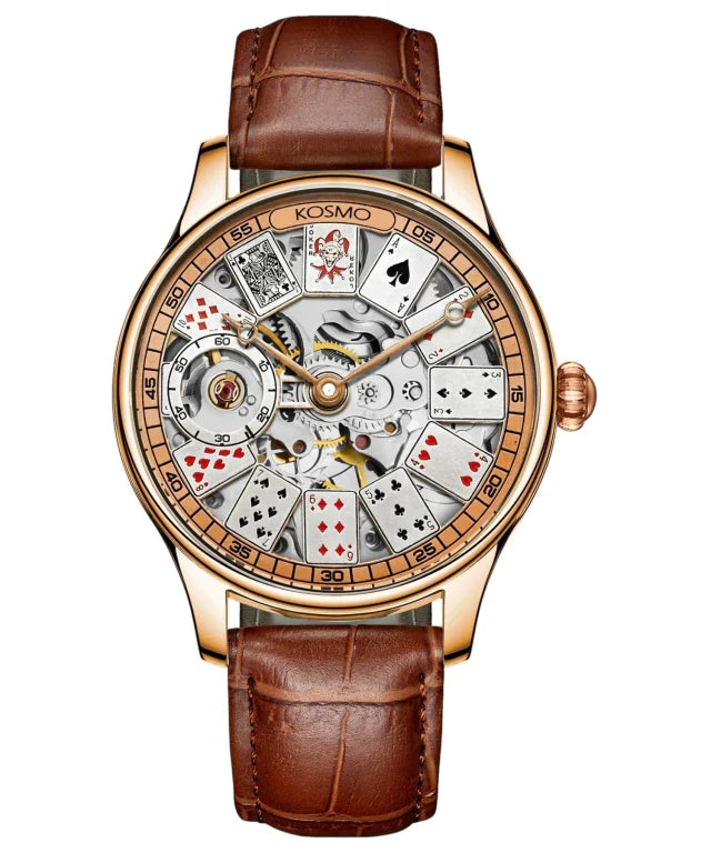 KOSMO POKER SKELETON AUTOMATIC – Serie Royal Edition