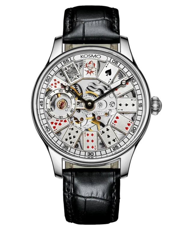 KOSMO POKER SKELETON AUTOMATIC – Serie Royal Edition