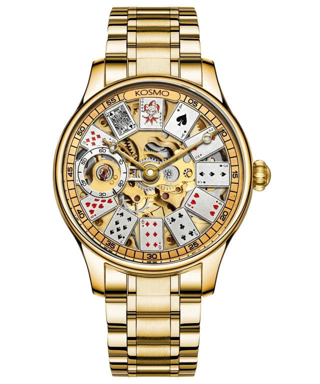 KOSMO POKER SKELETON AUTOMATIC – Serie Royal Edition