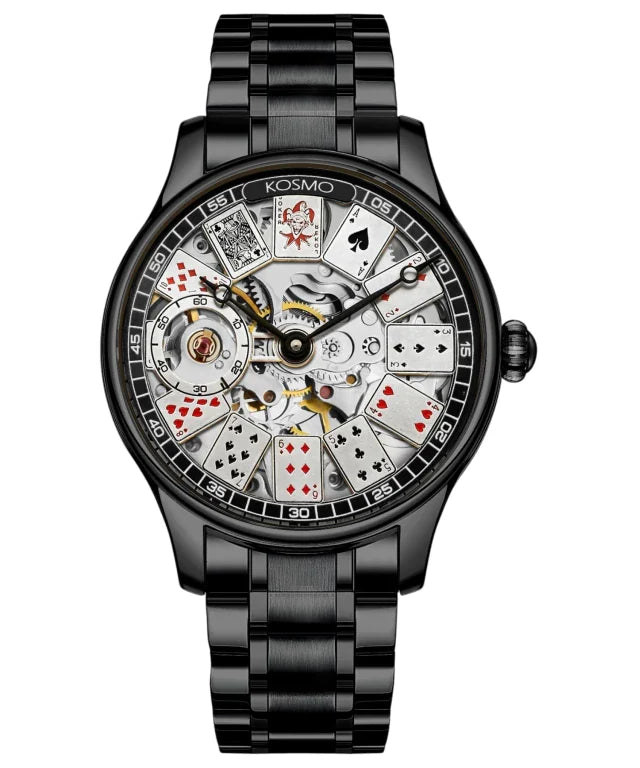 KOSMO POKER SKELETON AUTOMATIC – Serie Royal Edition