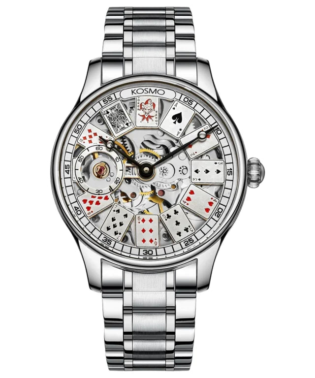 KOSMO POKER SKELETON AUTOMATIC – Serie Royal Edition