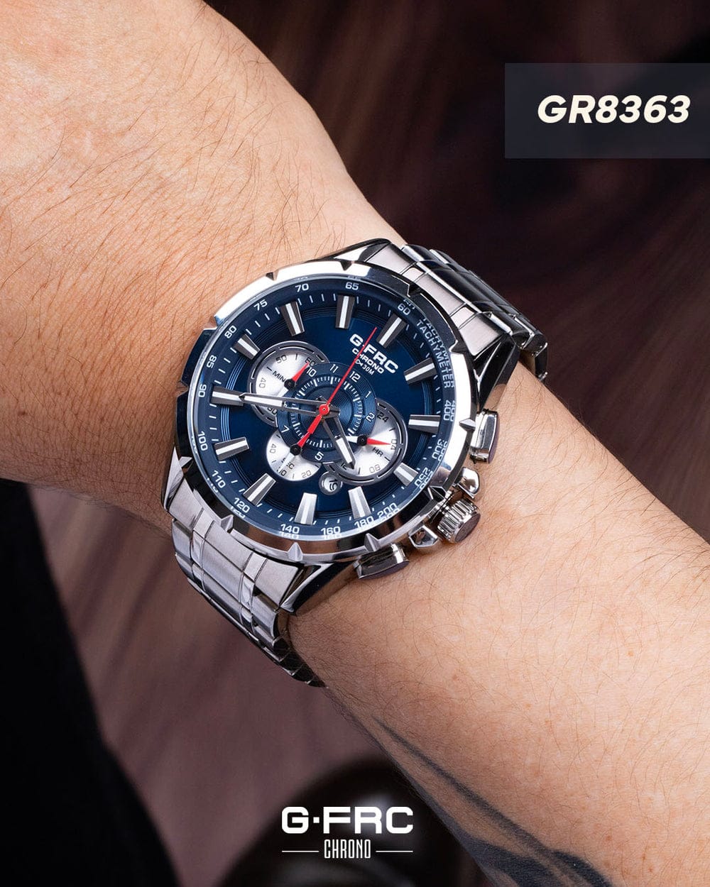 G-FRC CHRONO GR8363 – Serie Steel Precision