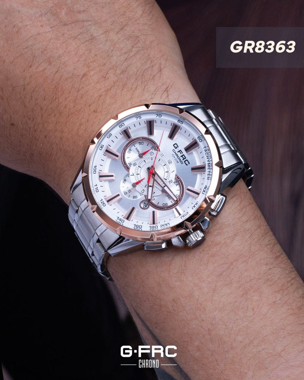 G-FRC CHRONO GR8363 – Serie Steel Precision
