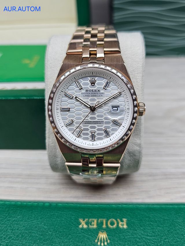RELOJ ROLEX LAND-DWELLER EDICIÓN ESPECIAL – Calidad Premium 1.1