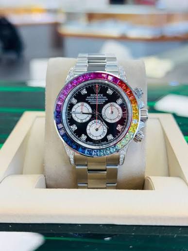 RELOJ ROLEX DAYTONA COSMOGRAPH "RAINBOW" – Calidad Premium 1.1